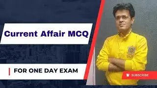 current Affair MCQ for one day exam