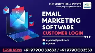 Readymade E-mail Marketing Customer Login 2024 Technical Video demo Readymade PHP Scripts