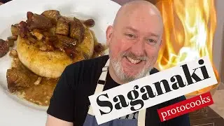 Saganaki with Chef Frank