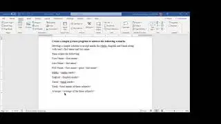 Python Exercise 01 | How to Get User Input, String to Int, Float