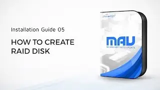 5. MichaelSoft MAU: How To Create RAID Disk