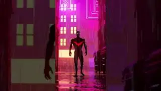 Batman Beyond Concept Art Animated! 🦇