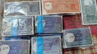 Buy 20 Rupees Signature Notes Value| Old 1 Rupee Packet Value| 5 Rupees Diamond Note Value
