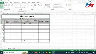 How to Freeze Mictosoft Excel multiple Row and Column || Bangla Tutorial ||
