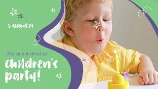 Kids Party Slideshow // After Effects Project Free Download