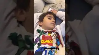 Ay bu inat ne oğlum uyurken uykum yok diyosun 😂😂😂