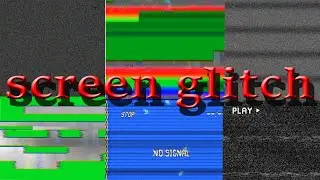 Green Screen Screen Glitch || green screen screen glitch 10 effect VFX effect || Editing Release
