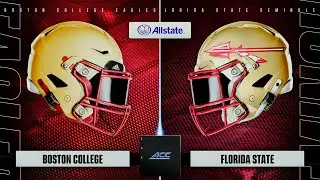 Boston College vs Florida State Week 1 | College Football 25 | Full Game Simulation
