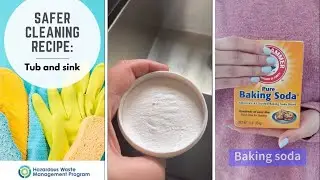 Make your own safer cleaning products