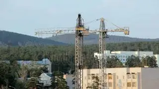 Башенные краны БКСМ 4-9К.Видео №2.