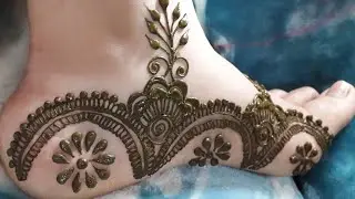 Easy Beautiful mehndi design ||new style hands اسهل حناء هندي للمبتدئات🌷🌷