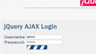 jQuery AJAX Login Tutorial
