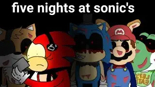 Jogando Five Night's At Sonic's