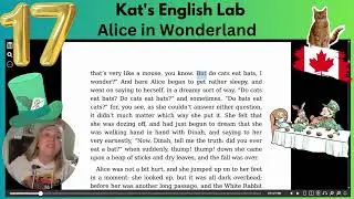 Alice in Wonderland.Алиса в стране чудес.№ 17. Произношение, интонация, грамматика английского языка