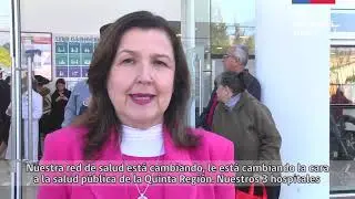 Ministro de Salud Inaugura Centro de Salud Familiar de La Calera.
