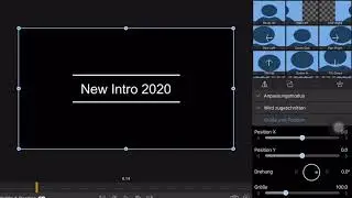 How to make a short Intro in LumaFusion 2020