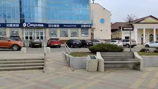 Прогулка по Усть-Лабинску с Матвейкой