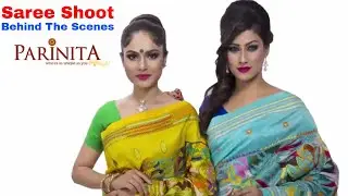 E-Commerce Saree Photoshoot Behind the Scenes for www.parinita.co.in