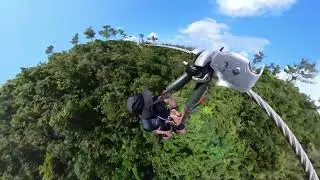Forest Adventure Okinawa | Ziplining | Insta360