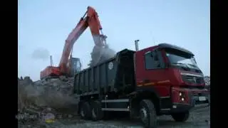 Карьерный самосвал 2015 Volvo FMX грузовые автомобили из Германии hd720
