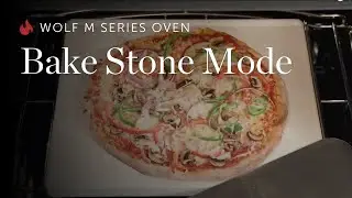 Wolf M Series Oven - Bake Stone Mode