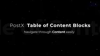 Animated Explainer Video for PostX  |  Table of Content - Itevs Studios