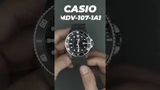 Bukan G-Shock tapi ganteng banget! Casio MDV-107-1A1 #casio #diver #mdv107