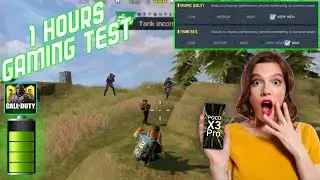 Poco X3 Pro Battery🔋1 Hours Cod Mobile Gaming Test _ Poco X3 Pro Gameplay Battery Test