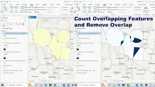 Count Overlapping Features, Intersect and Remove Overlap in ArcGIS Pro