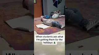 When students ask what I’m getting them for the Holidays 🎄