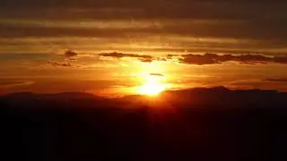 Golden Sunset Timelapse