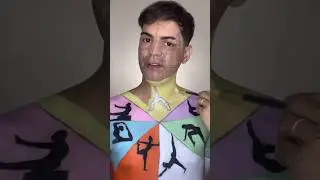 DEMOREI 10 HORAS PRA FAZER ESSA MAQUIAGEM ARTÍSTICA 😱