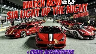 SIA Light Up the NIGHT Carnival + Acceleration clips