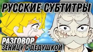 Разговор ЗЕНИЦУ с ДЕДУШКОЙ После Битвы с КАЙГАКУ На РУССКОМ|Фан-анимация|Русские субтитры