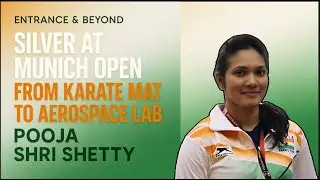 Silver at Munich Open 🥈| From Karate Mat to Aerospace Lab 🚀| Pooja Shri Shetty| Entrance & Beyond