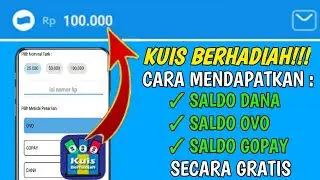 APK PENGHASIL SALDO DANA GRATIS TERCEPAT 2020 - KUIS BERHADIAH