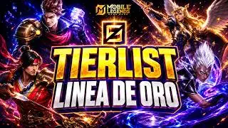 OFFICIAL TIERLIST OF THE BEST GOLD LANE HEROES TO USE IN RANK! | MOBILE LEGENDS