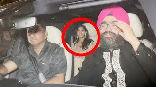 Suahana Khan Attend Rani Mukerjee Diwali Party