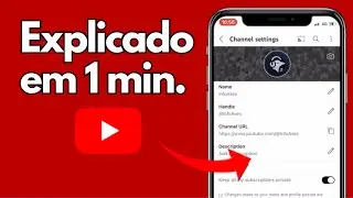 Como Alterar a Foto de Perfil do YouTube no Celular - Tutorial