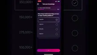 Sweat wallet quiz ans Sleap.io web3 hotel booking