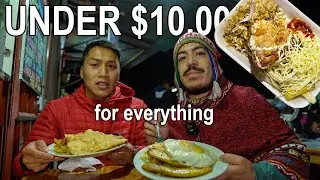 Late Night Street Food Run in Ollantaytambo, Peru