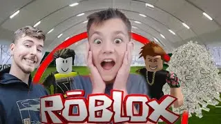 MrBeast ЗАКРЫЛ МЕНЯ В КРАСНОМ КРУГУ! \ MrBeast В Roblox!