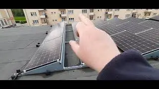 BEZINWAZYJNY SYSTEM DO MOCOWANIA PANELI FOTOWOLTAICZNYCH NA DACHU Z PAP TERMOZGRZEWALNEJ