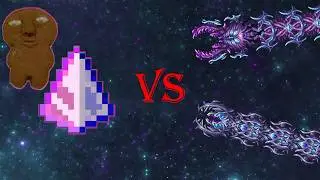 Last Prism VS Devourer Of Gods - Terraria Infernum