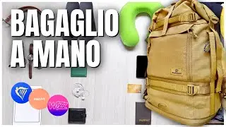 Bagaglio a Mano Aereo: Preparo il mio ZAINO da VIAGGIO 🎒