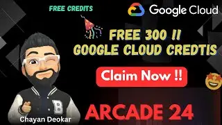 How to Get 300 Free Google Cloud Credits | Claim Your Free Credits Today! 💥|  Arcade 2024 |