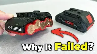 Faulty Bosch 18V ProCore Battery - Issues, Diagnose & Repair