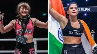 ONE: Winter Warriors - Stamp vs Ritu Phogat Face Off Interview (With Angela Lee)