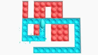 Pop It Maze - All Levels Gameplay Android, iOS