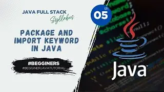 Java Demo 5: Package and Import Keyword In Java